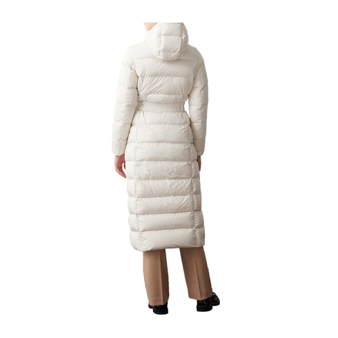 Colmar Piumino lungo Piumino maxi da Donna con cintura Incenso - Francavilla Moda